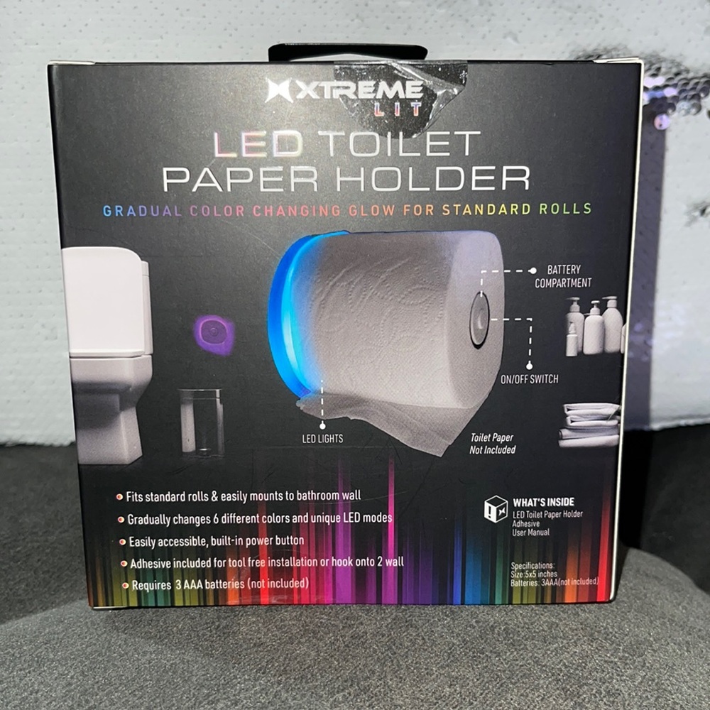 XTREME LIT LEF TOILET PAPER HOLDER